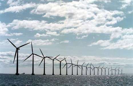 Transmissiesysteem windmolenpark op zee dwars door het Westland