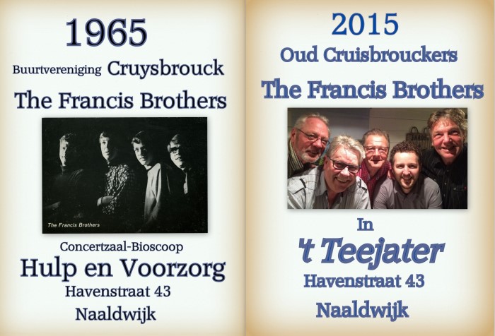 The Francis Brothers en radio De Glazen Stad