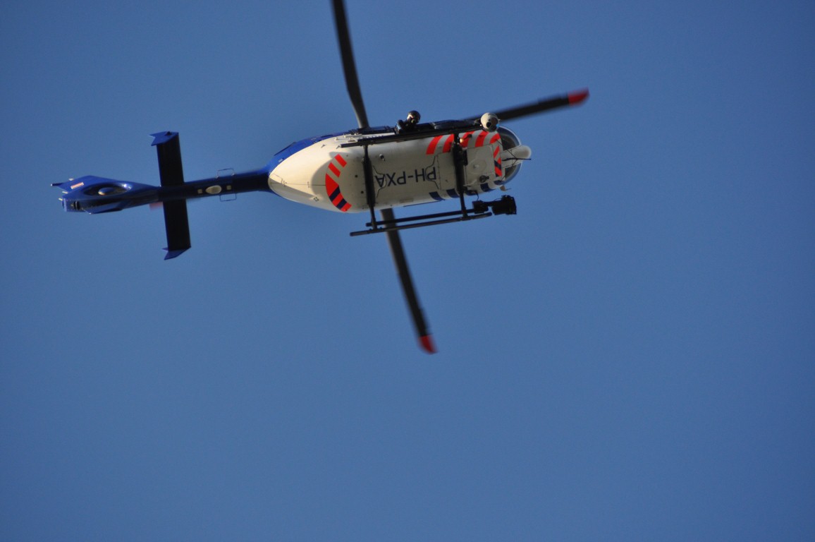 Politiehelikopter inzet voor inbraak in Naaldwijk