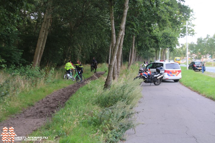Dronken fietser aangehouden aan de Madepolderweg
