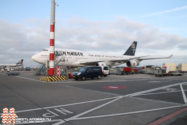 Ed Force One op Schiphol