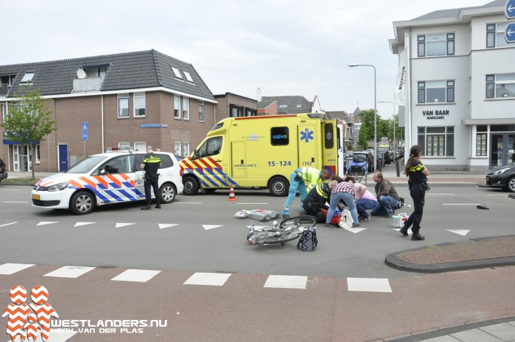 Fietsster zwaar gewond bij ongeluk Secretaris Verhoeffweg