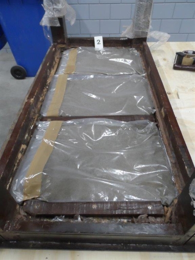58 kilo heroïne in container met huisraad