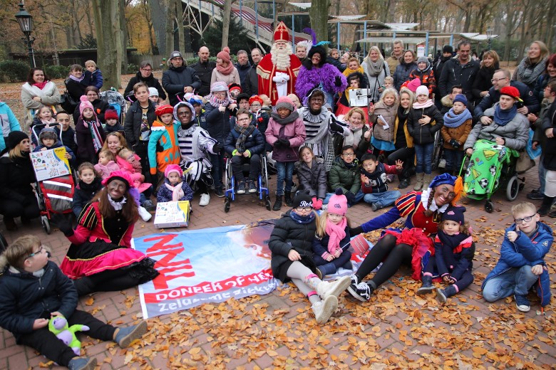 Groot Sinterklaasfeest voor zeldzaam zieke kinderen