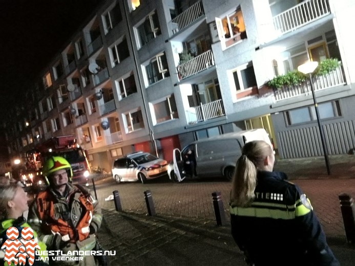 Woningbrand aan de Ruysdaelstraat