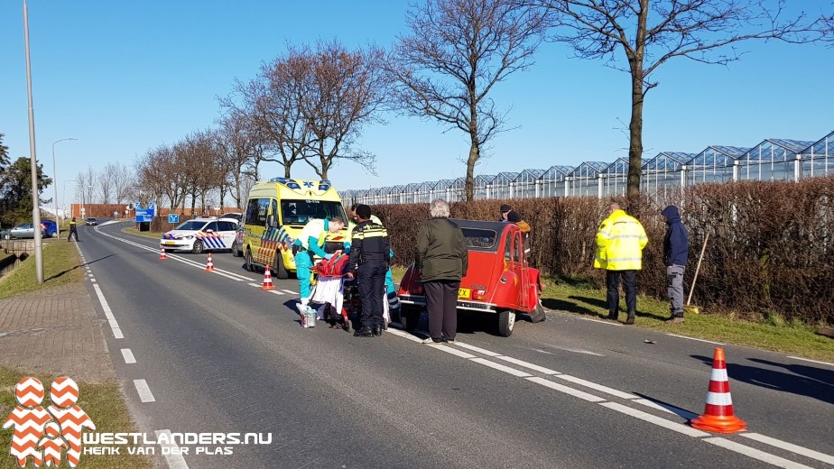 Automobilist gewond bij ongeluk Nieuwelaan