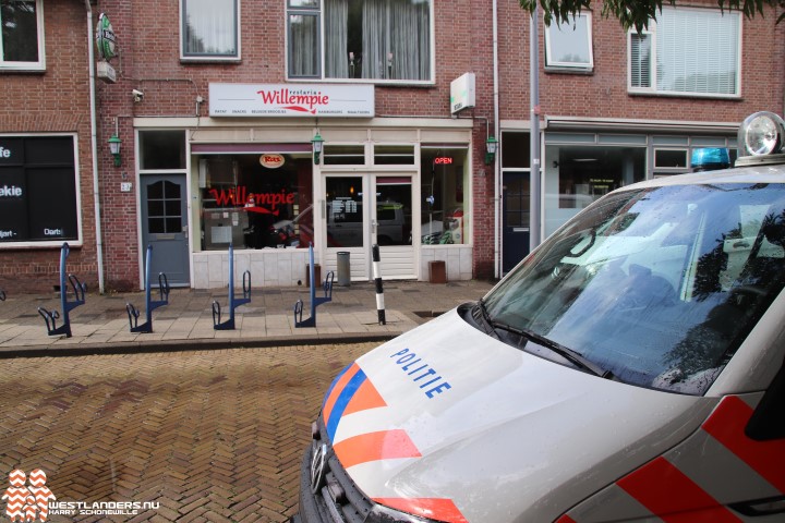 Overval op snackbar in Hoek van Holland
