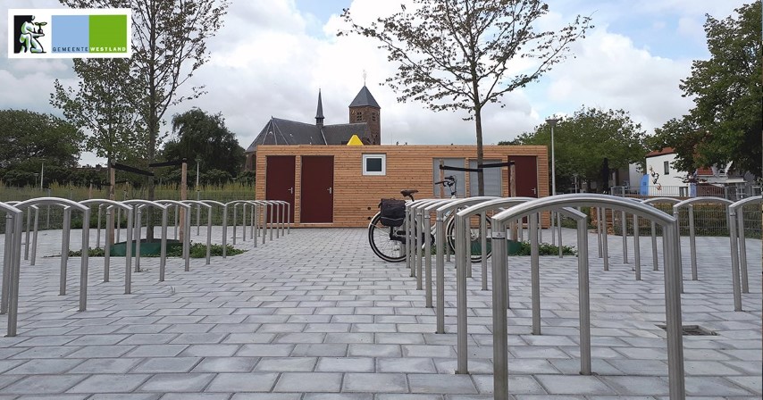 Bewaakte fietsenstalling Stokdijkkade maandag open