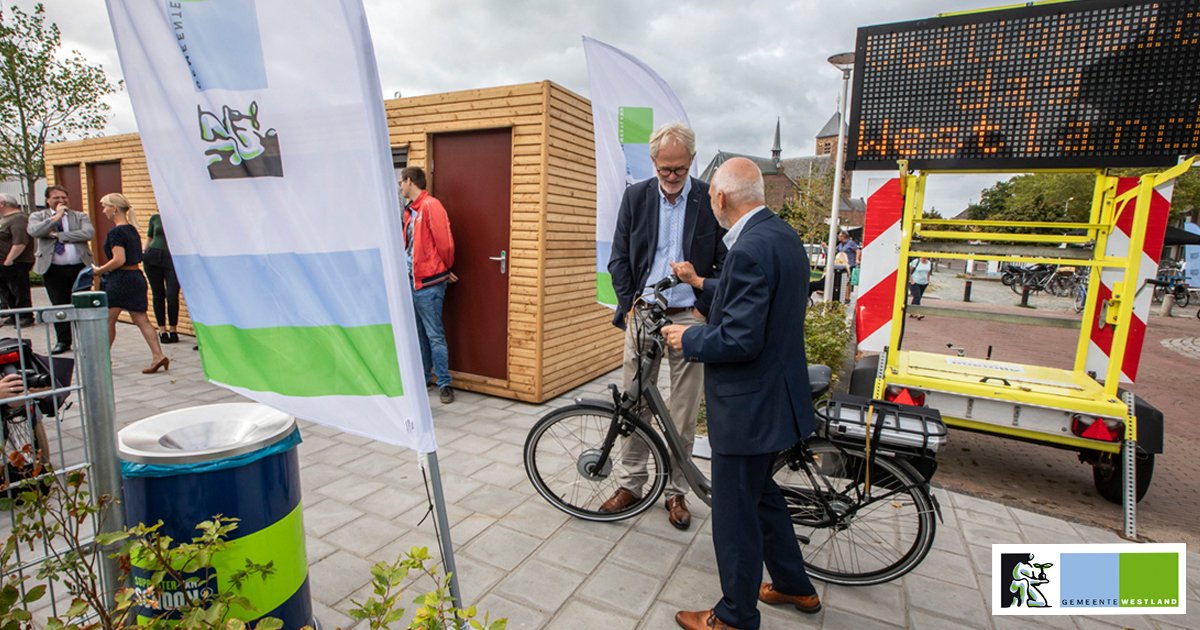 300 Fietsparkeerplaatsen met toezicht in Naaldwijk