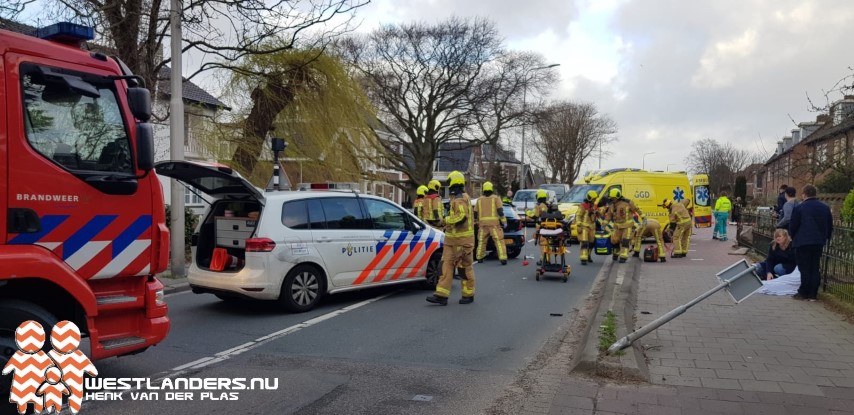 Zwaar gewonde bij ongeluk aan de Voorstraat