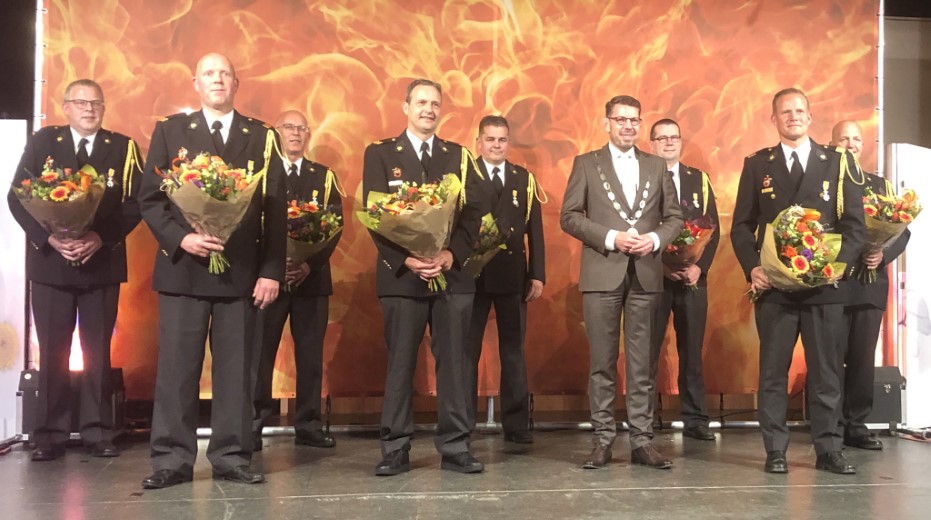 Koninklijke onderscheidingen voor Lierse brandweervrijwilligers