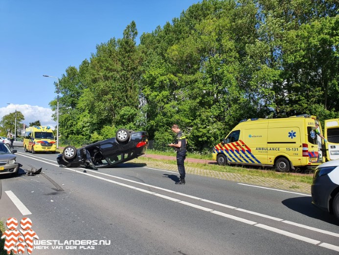 Twee gewonden bij ongeluk Nieuweweg