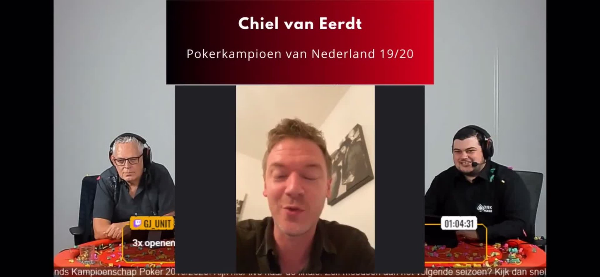 Chiel van Eerdt wint Open Nederlands Kampioenschap Poker