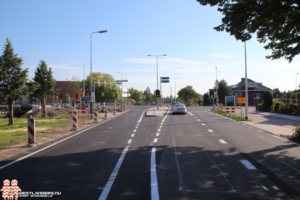 Kruising Dijkweg/N213 weer open voor verkeer