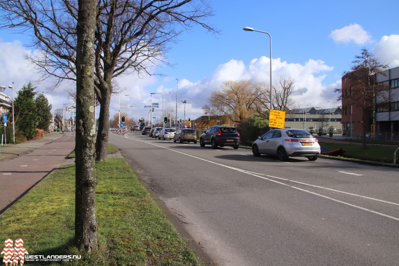 Verkeershinder door reconstructie kruising Dijkweg / N213