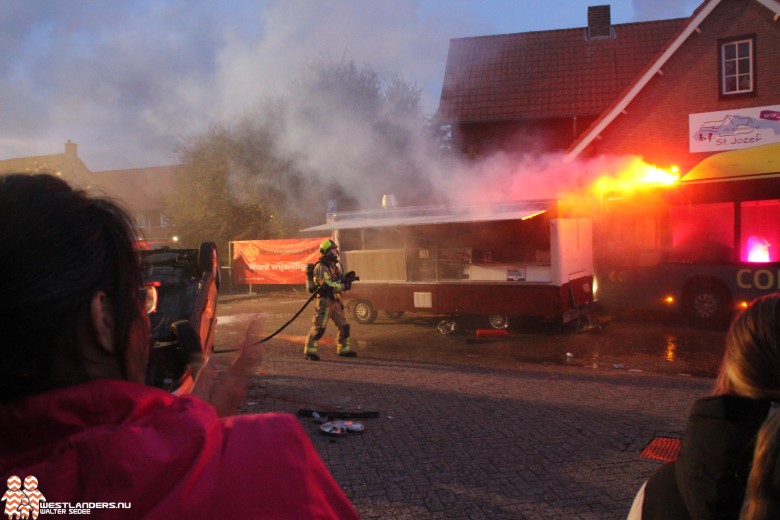 Grootschalige brandweeroefening in Schipluiden