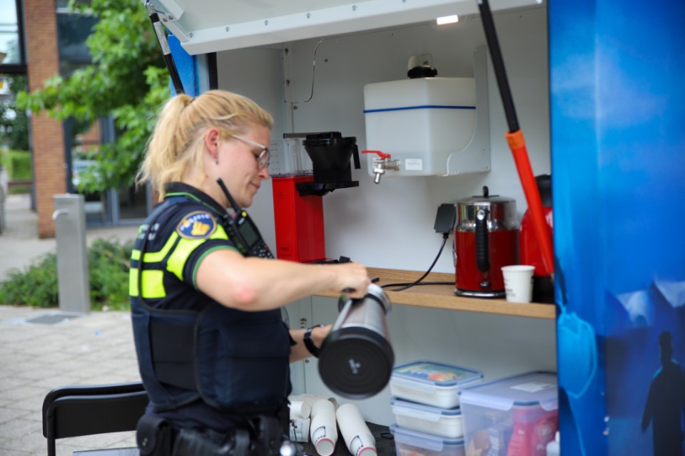 'Coppie Koffie' met de Westlandse politie