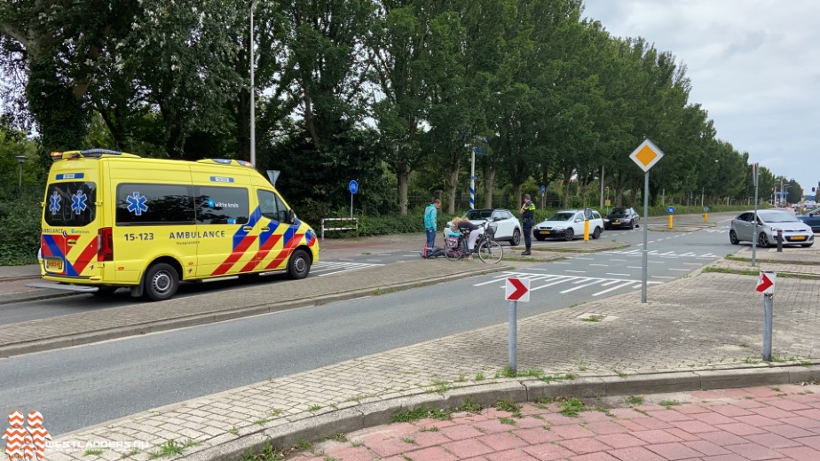 Fietsster gewond na ongeluk Molenweg