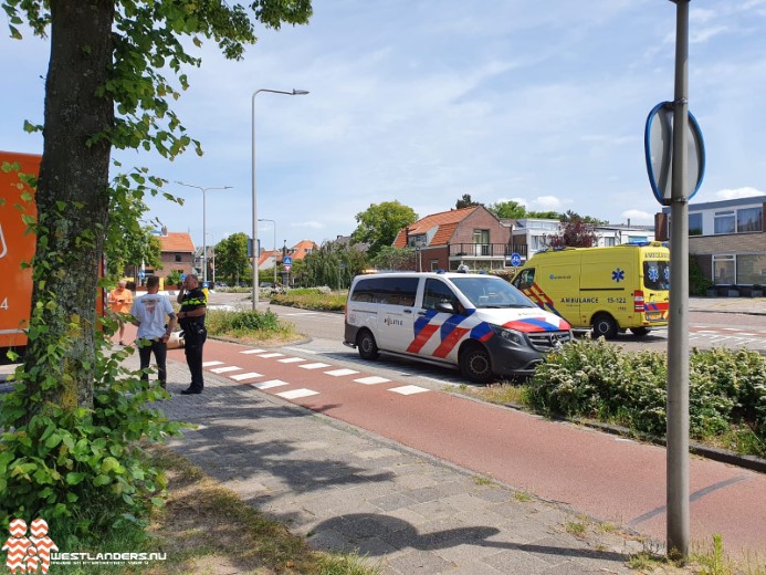 Ongeluk aan de Van der Hoevenstraat