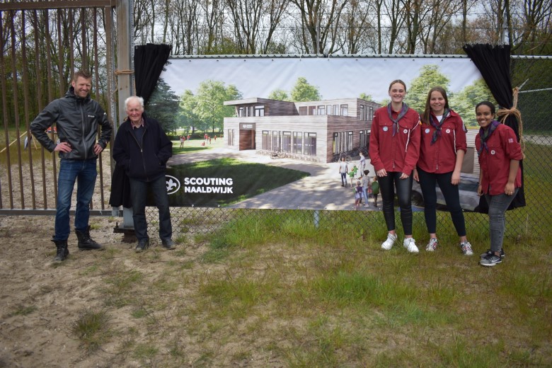Scouting Naaldwijk onthult ontwerp nieuw clubhuis