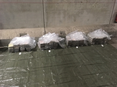 FIOD neemt 184 kilo cocaïne in beslag