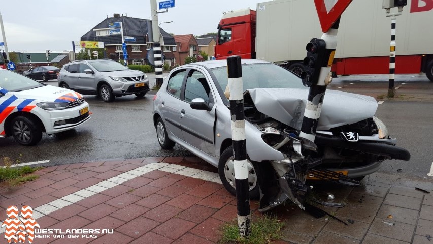 Auto total loss na schuiver op N213