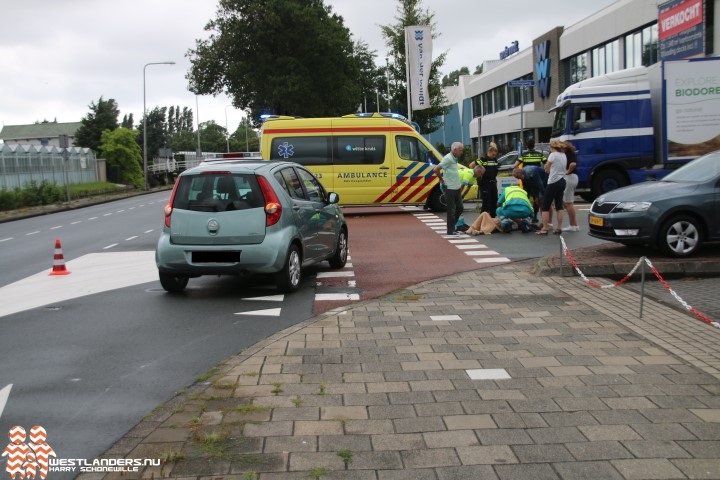 Fietsster gewond na ongeluk Veilingweg
