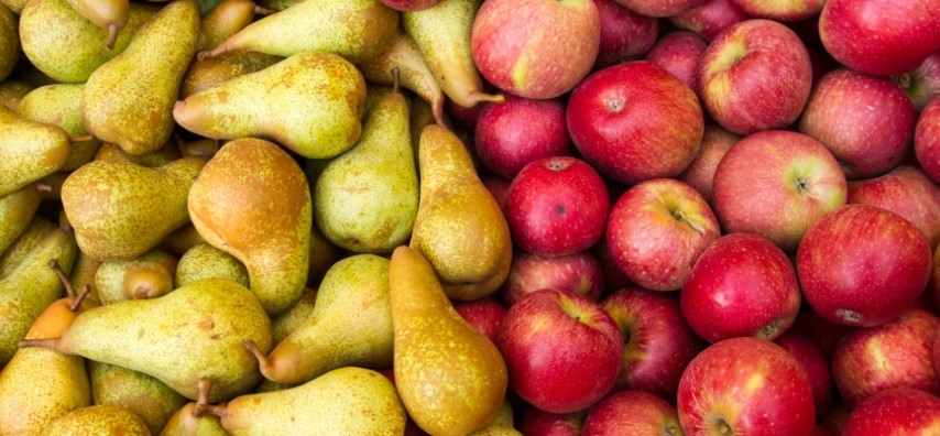 Minder appelen en meer peren dan vorig jaar