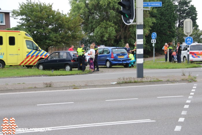Ongeluk vlak voor heropening Middel Broekweg