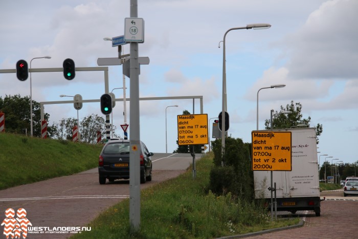 Kruising Heenweg met Maasdijk (N220) op de schop