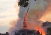 Grote brand verwoest deel van Notre Dame