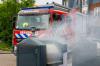 Brandweer in actie voor gaslekkage en buitenbrand